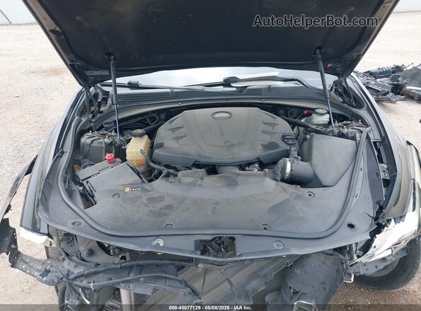 1G6AR5SS6K0101474 2019 CADILLAC CTS Black უკანა ხედი