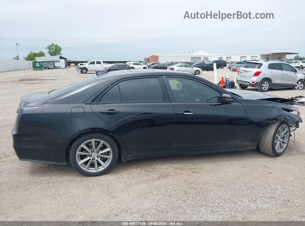 1G6AR5SS6K0101474 2019 CADILLAC CTS Black უკანა სალონის ხედი