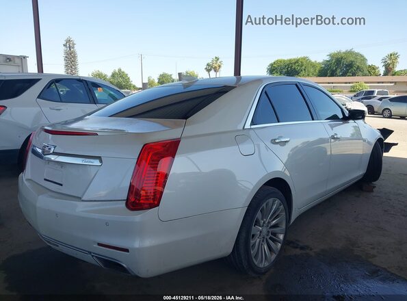 1G6AR5SS9G0130507 2016 CADILLAC CTS White უკანა მარჯვენა