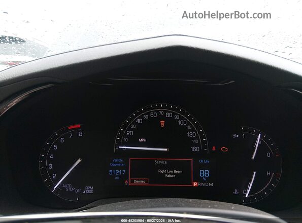 1G6AR5SS9J0181576 2018 CADILLAC CTS Gray 
