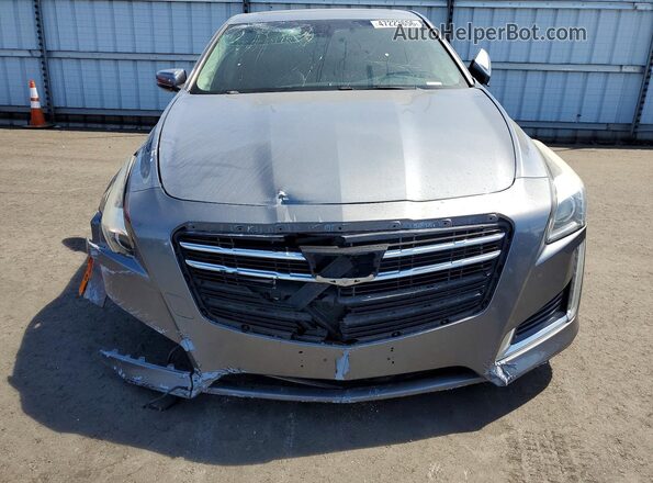 1G6AR5SX2J0158037 2018 CADILLAC CTS Gray Widok z przodu