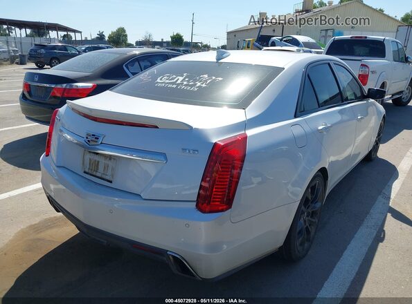 1G6AS5SSXH0168978 2017 CADILLAC CTS White უკანა მარჯვენა