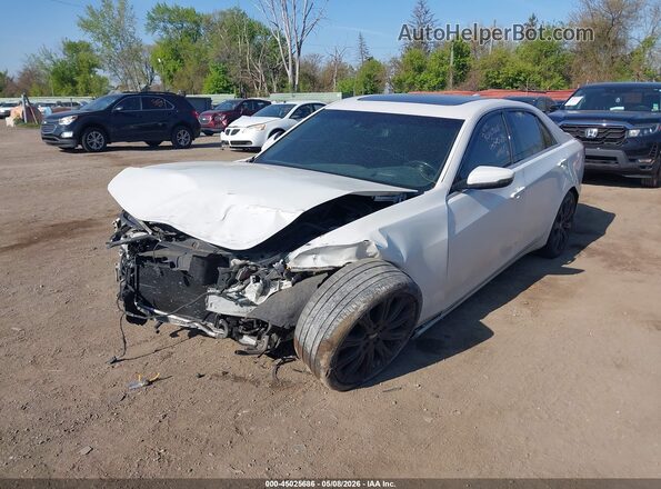1G6AV5S80K0117783 2019 CADILLAC CTS White წინა მარცხენა ხედი სამი მეოთხედიდან