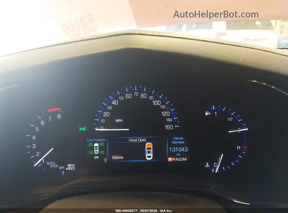 1G6AW5SX2G0135214 2016 CADILLAC CTS Red Հետևի նստատեղերի տեսք