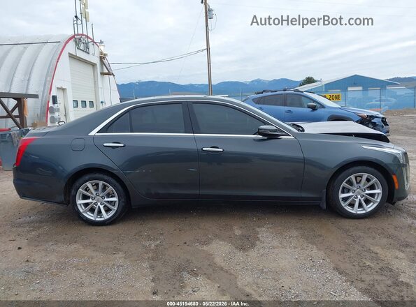 1G6AW5SX5H0215513 2017 CADILLAC CTS Gray Սալոնի հետևի տեսք