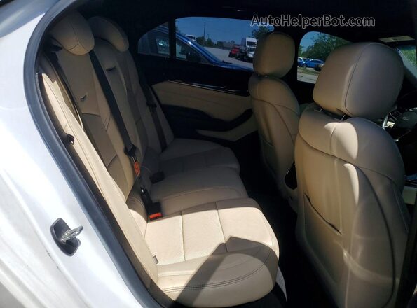 1G6AX5SS1J0130238 2018 CADILLAC CTS White Widok tylnych siedzeń
