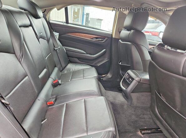 1G6AX5SS3K0134440 2019 CADILLAC CTS Black Հետևի նստատեղերի տեսք