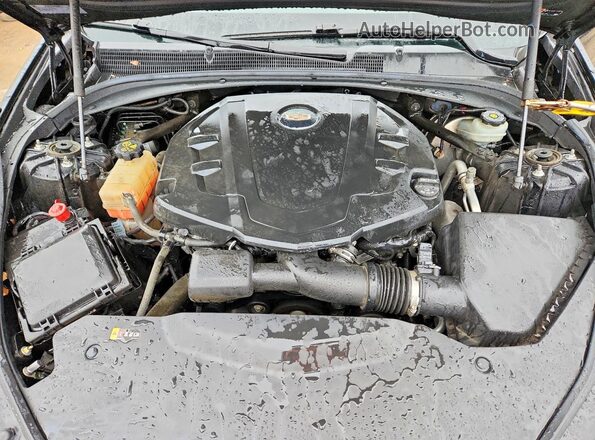 1G6AX5SS3K0134440 2019 CADILLAC CTS Black Սալոնի հետևի տեսք