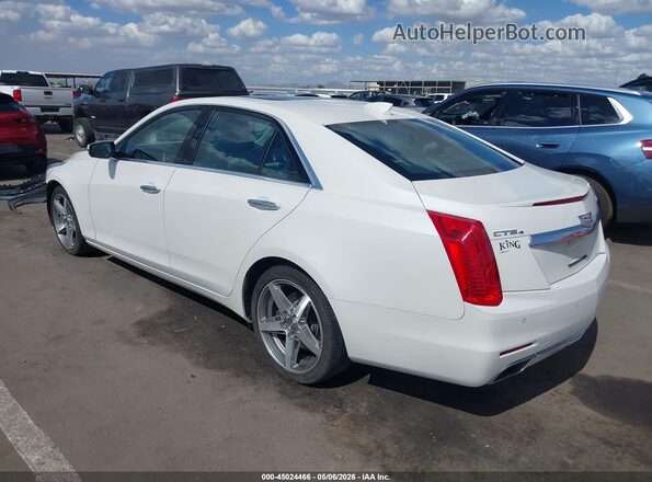 1G6AX5SS4G0194878 2016 CADILLAC CTS White Tył lewy