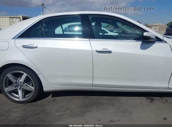 1G6AX5SS4G0194878 2016 CADILLAC CTS White Widok wnętrza 360 stopni