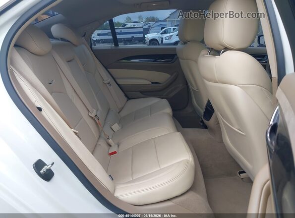 1G6AX5SS9G0197047 2016 CADILLAC CTS White VIN კოდის სტიკერის ხედი