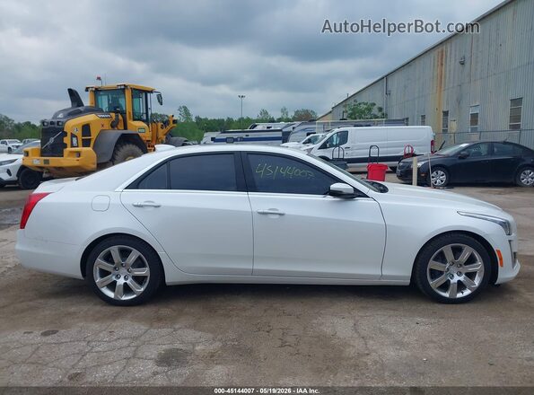 1G6AX5SS9G0197047 2016 CADILLAC CTS White უკანა სალონის ხედი