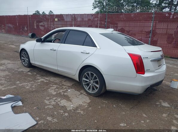 1G6AX5SSXH0174829 2017 CADILLAC CTS White Trasero izquierdo