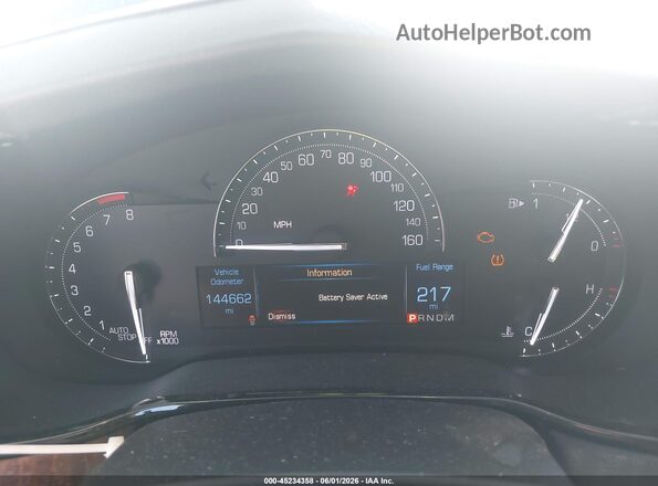 1G6AX5SX1H0110805 2017 CADILLAC CTS Black Vista de los asientos traseros