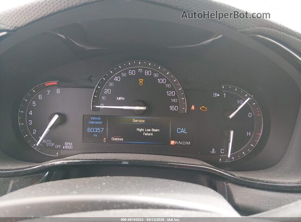 1G6AX5SX2H0188302 2017 CADILLAC CTS Brown უკანა სავარძლების ხედი