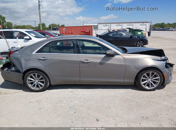 1G6AX5SX2H0188302 2017 CADILLAC CTS Brown უკანა სალონის ხედი