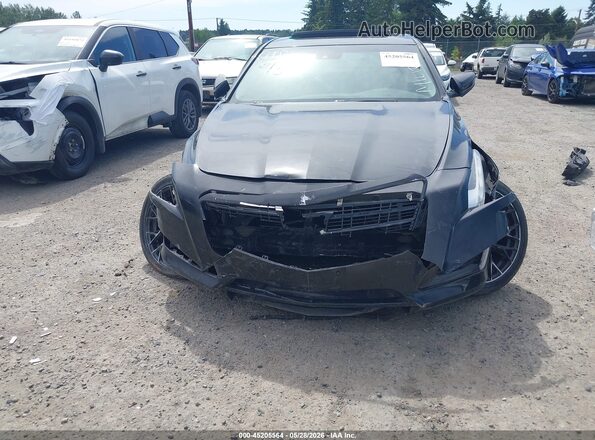 1G6AX5SX4J0168350 2018 CADILLAC CTS Black Widok z przodu