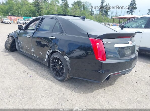 1G6AX5SX4J0168350 2018 CADILLAC CTS Black Tył lewy