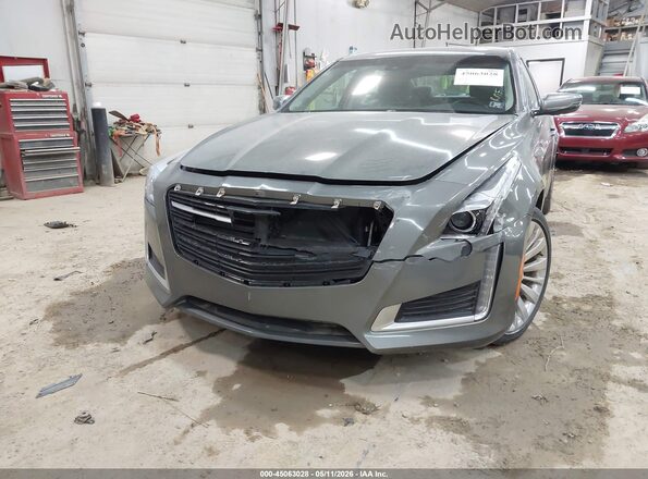 1G6AX5SX8G0125543 2016 CADILLAC CTS Gray Vista frontal