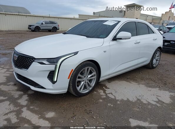 1G6DA5RK0R0132210 2024 CADILLAC CT4 White Передня ліва чверть