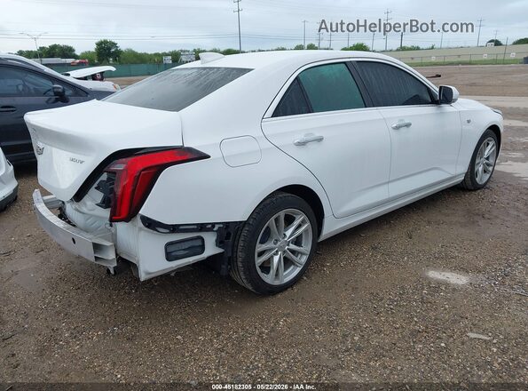 1G6DA5RK0R0132210 2024 CADILLAC CT4 White Задня права чверть