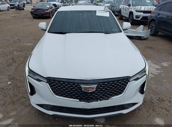 1G6DA5RK0R0132210 2024 CADILLAC CT4 White Вид задньої частини салону