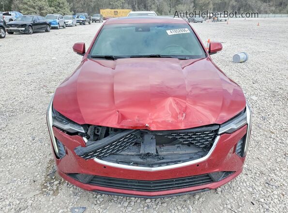 1G6DB5RK4M0133155 2021 CADILLAC CT4 Red 