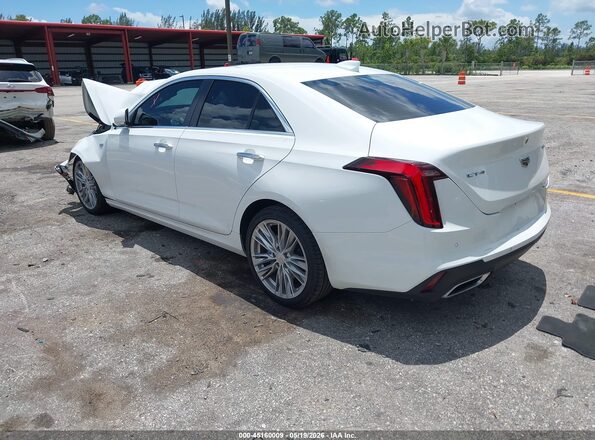 1G6DB5RK9P0102634 2023 CADILLAC CT4 White Задня ліва чверть