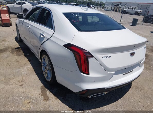 1G6DB5RKXM0145634 2021 CADILLAC CT4 White Հետևի ձախ
