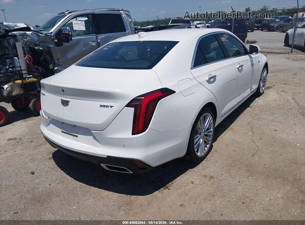 1G6DB5RKXM0145634 2021 CADILLAC CT4 White Հետևի աջ