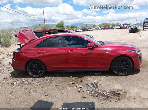 1G6DC5RK4L0139999 2020 CADILLAC CT4 Красный Вид щитка приборов