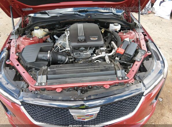 1G6DC5RK4L0139999 2020 CADILLAC CT4 Красный Вид сзади