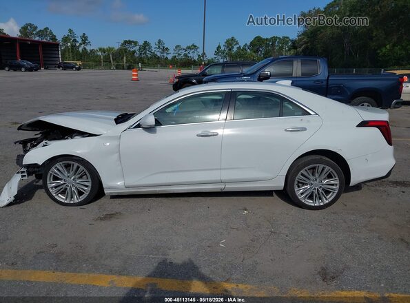 1G6DF5RK0P0130908 2023 CADILLAC CT4 Белый Панорамный вид салона 360°