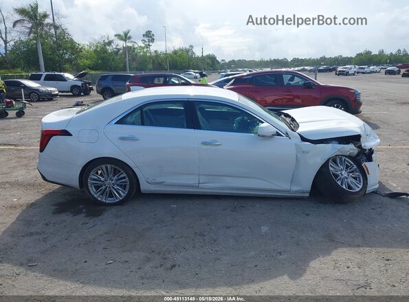 1G6DF5RK0P0130908 2023 CADILLAC CT4 Белый Вид задней части салона