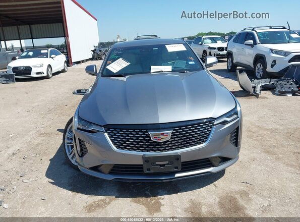 1G6DF5RK3N0106731 2022 CADILLAC CT4 Серый Вид панели приборов