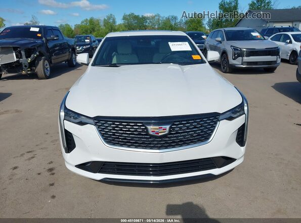 1G6DF5RKXL0134409 2020 CADILLAC CT4 White ხელსაწყოთა პანელის ხედი