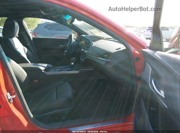1G6DG5RK1L0150432 2020 CADILLAC CT4 Красный Вид салона спереди