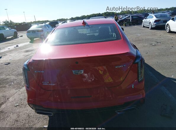 1G6DG5RK1L0150432 2020 CADILLAC CT4 Красный 