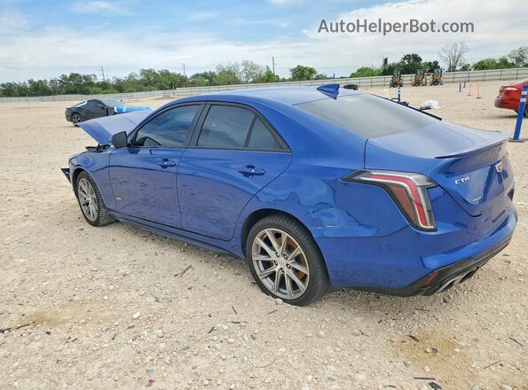 1G6DH5RL0N0102056 2022 CADILLAC CT4 Blue 