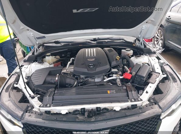 1G6DH5RL4L0126809 2020 CADILLAC CT4 White Вид ззаду