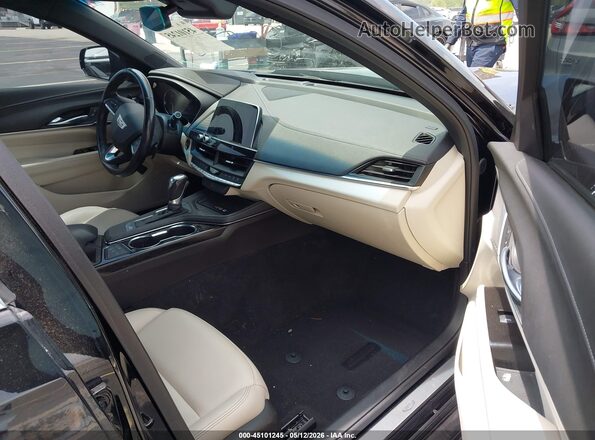 1G6DJ5RK2L0154670 2020 CADILLAC CT4 Black წინა სალონის ხედი