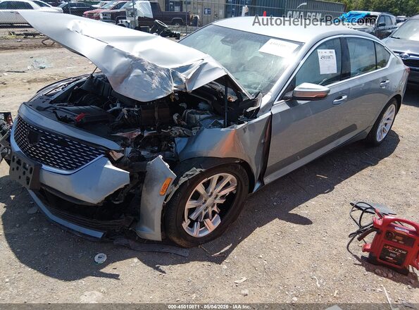 1G6DM5RK1R0127900 2024 CADILLAC CT5 Gray Vista tres cuartos delantera izquierda