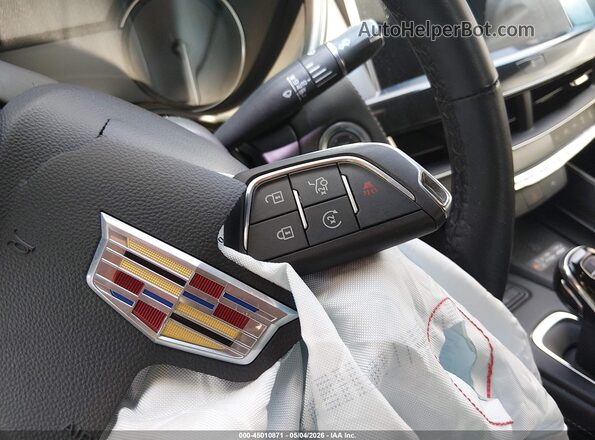 1G6DM5RK1R0127900 2024 CADILLAC CT5 Gray Vista del salpicadero