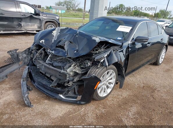 1G6DM5RK6L0128063 2020 CADILLAC CT5 Black წინა ხედი