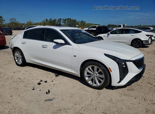 1G6DN5RK4T0106060 2026 CADILLAC CT5 White Передня права чверть