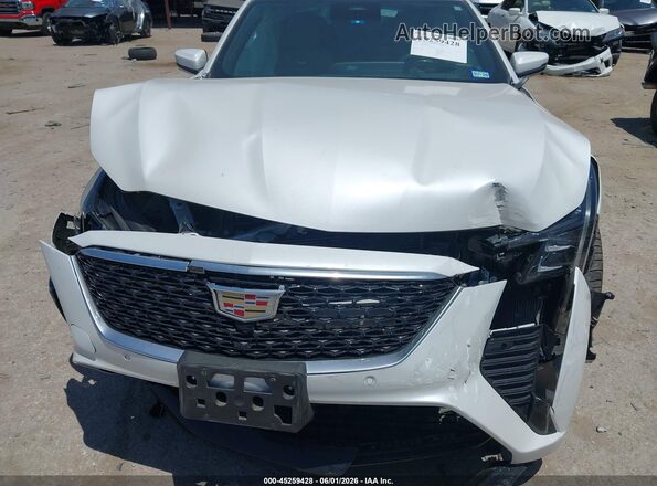 1G6DN5RW8S0101770 2025 CADILLAC CT5 White წინა პანელის ხედი