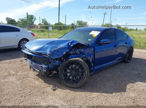 1G6DP5RK2L0119531 2020 CADILLAC CT5 Blue Przód lewy