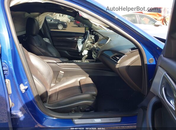1G6DP5RK2L0119531 2020 CADILLAC CT5 Blue Widok wnętrza z przodu