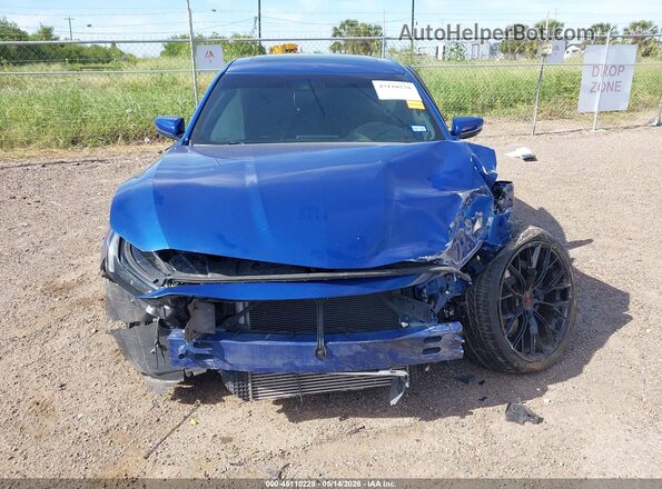1G6DP5RK2L0119531 2020 CADILLAC CT5 Blue Widok wnętrza z tyłu