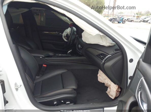 1G6DP5RK2S0104302 2025 CADILLAC CT5 White Սալոնի դիմացի տեսք